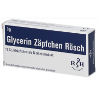 Glicerino žvakutės Rösch 1g N10
